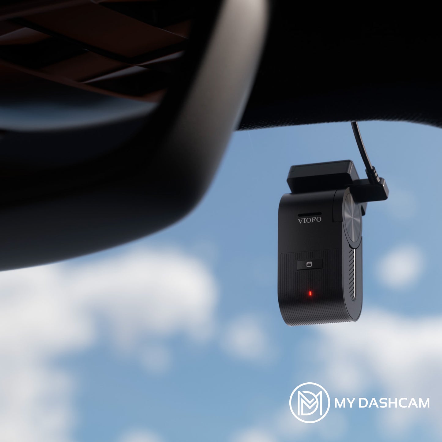 VIOFO VS1 Mini 2K HDR with Sony STARVIS 2 Sensor 5GHz Wi-Fi Voice Control GPS Dash Cam with Free 32GB MicroSD Card