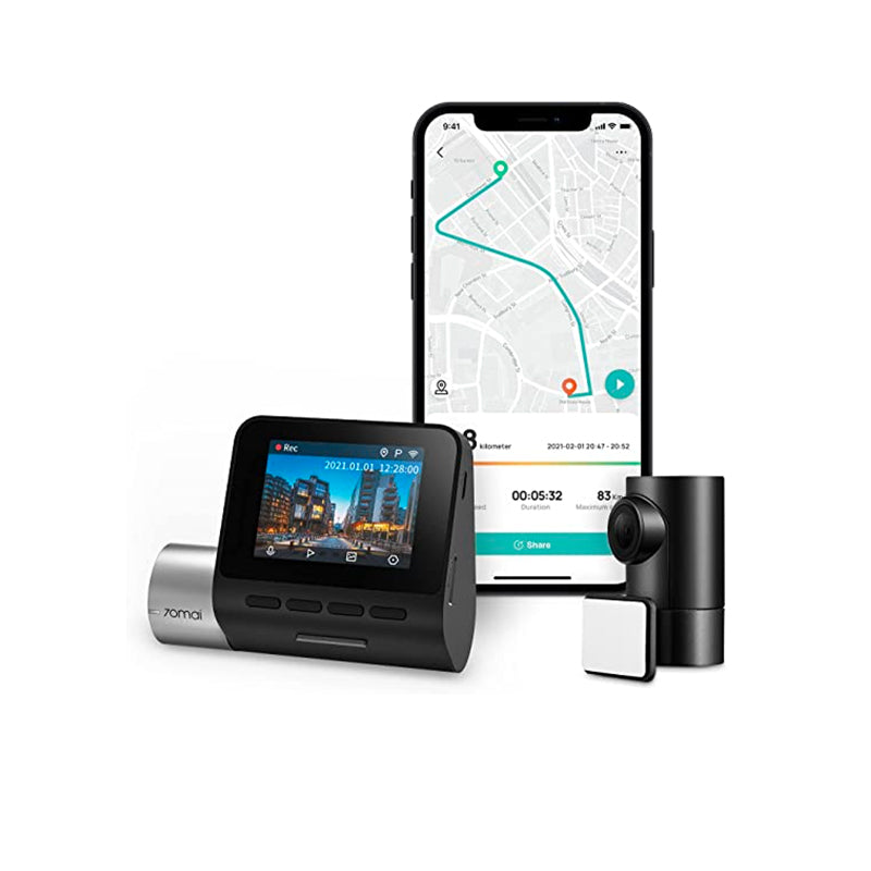 70mai Pro Plus+ (A500s) Front 1944P Rear Full HD WiFi Dashcam