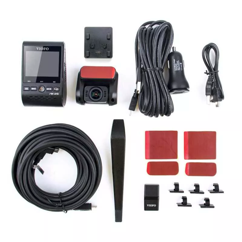 VIOFO A129 Pro Duo ULTRA 4K Front + Full HD 1080P Rear Camera Built-in Wi-Fi and GPS Dual Channel Dash Cam