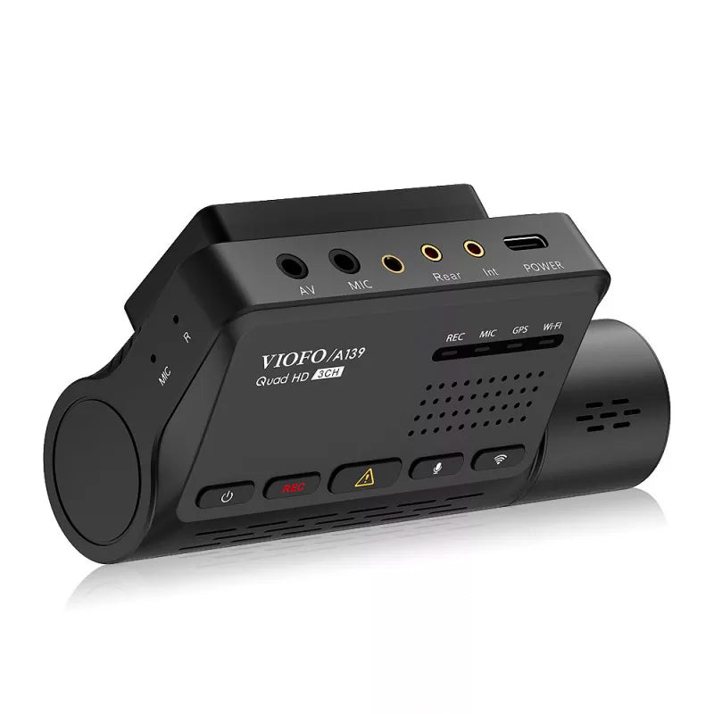 VIOFO A139 Front 2K 1440P and Rear 1080P Dual Channel Dash cam Built-in 5GHz WiFi & GPS