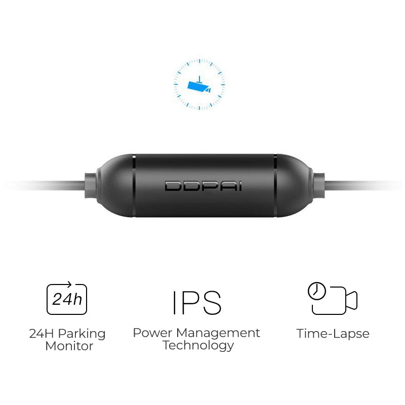 DDPAI Type C Hardwire Kit for Z40,Z50, Mola N3 Pro & Mini5