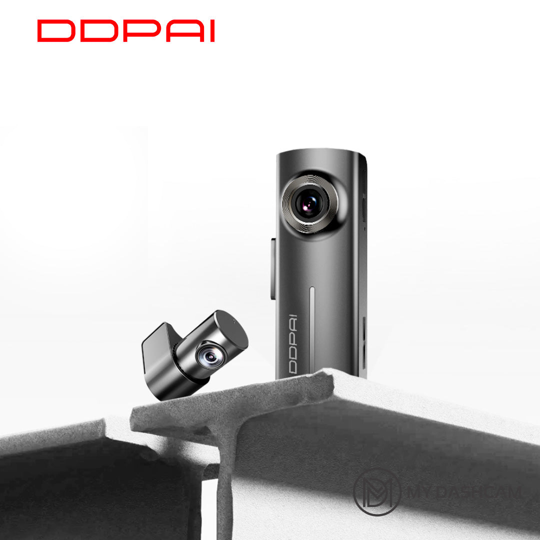DDPAI N1 Dual DashCam Front 1296P and Rear Full HD1080P Resolution 24 parking monitoring
