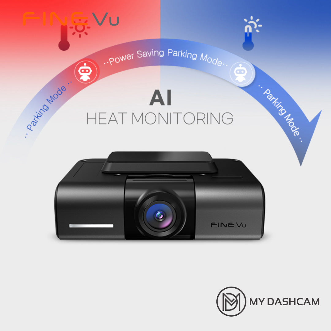 FineVu GX4K Front 4K QHD Dashcam