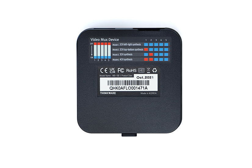 Thinkware Multiplexer Box MB-100 & Cameras Set Compatible with the F200 Pro, X700, T700 and F790