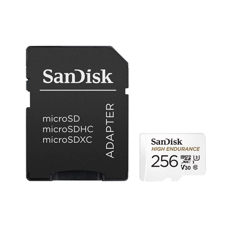 SanDisk High Endurance 256GB Micro SD Card