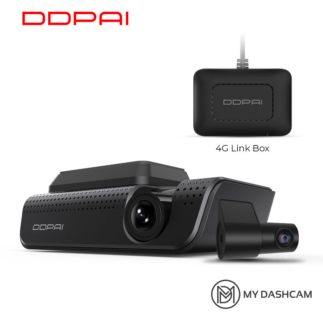 DDPAI X5 PRO dash cam with 4G Link Box set