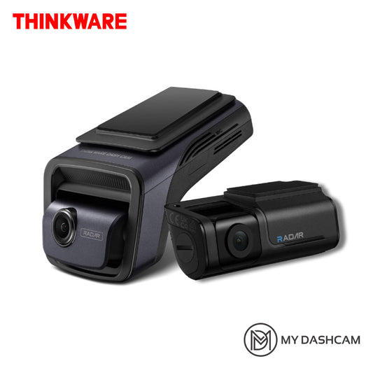 THINKWARE  U3000 4K UHD + 2K QHD RESOLUTION AND DUAL RADAR DASH CAM