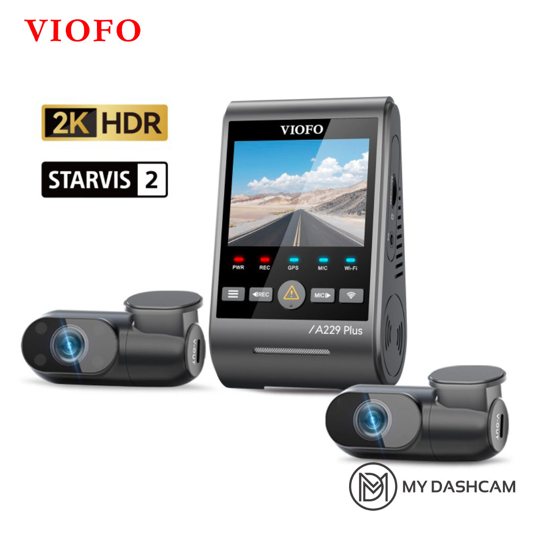 viofo a229 plus 3 channel dash cam 3