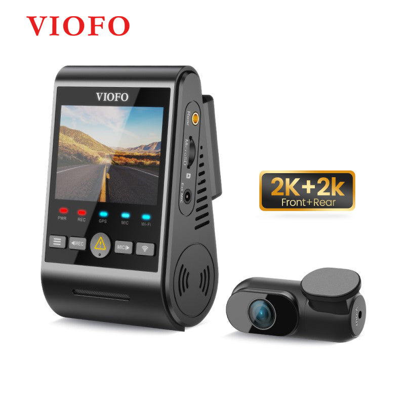 VIOFO A229 DUO DUAL CHANNEL FRONT AND REAR 2K+2K BUILT-IN 5GHZ WI