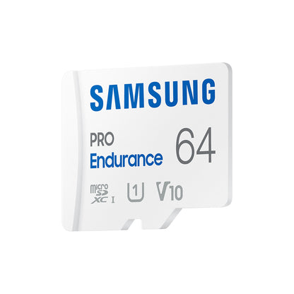 SAMSUNG PRO Endurance (2022-New) 64GB MLC Micro SD Memory Card with Adapter