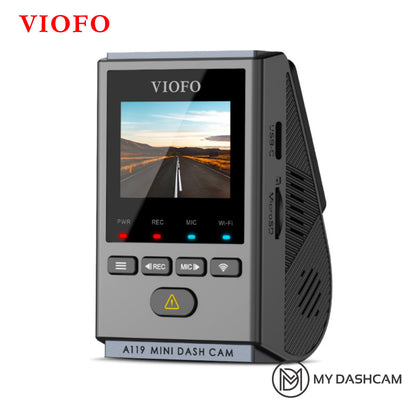 VIOFO A119 mini 1 channel 2K 1440P QHD Dash cam built-in 5GHz Wi-Fi and GPS