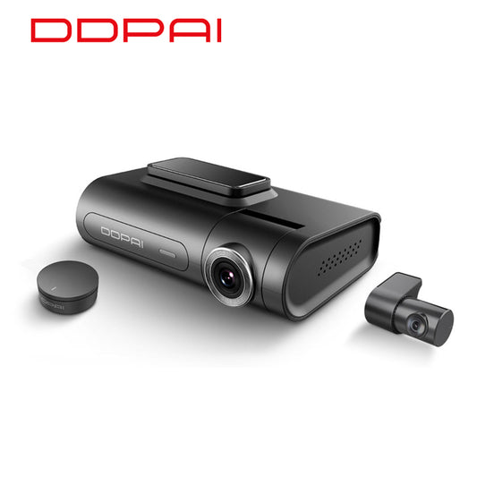 DDPAI X2S Pro Front QHD and Rear Full HD Dashcam,  Built-in GPS and WiFi