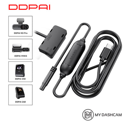 DDPAI OBD2 Dashcam Hardwire Kit for parking mode