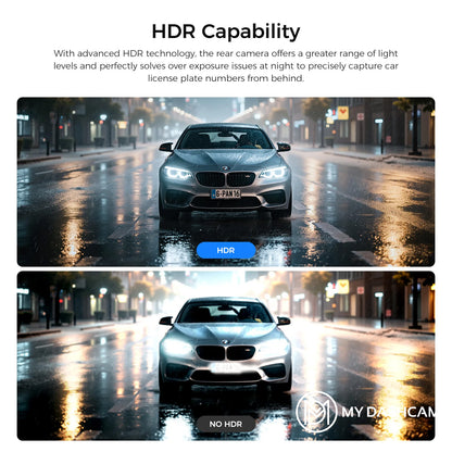 VIOFO RWC400 2K HDR 30FPS IP67 Waterproof Rear Camera Set for A329S/A329T Series