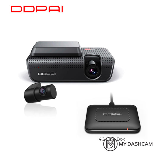 DDPAI X5 PRO dash cam with 4G Link Box set
