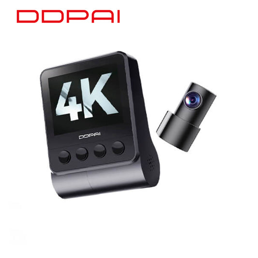 DDPAI Z50 2 Channel Front 4K 2160P and Rear Full HD 1080P with GPS Set