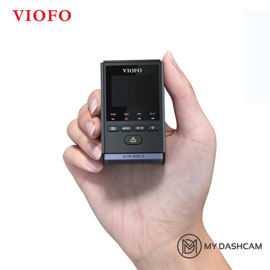 VIOFO A119 MINI 2 Voice Control 2K 60fps 5GHz WiFi Dash Camera with Sony STARVIS 2 Image Sensor HDR Super Night Sensibility