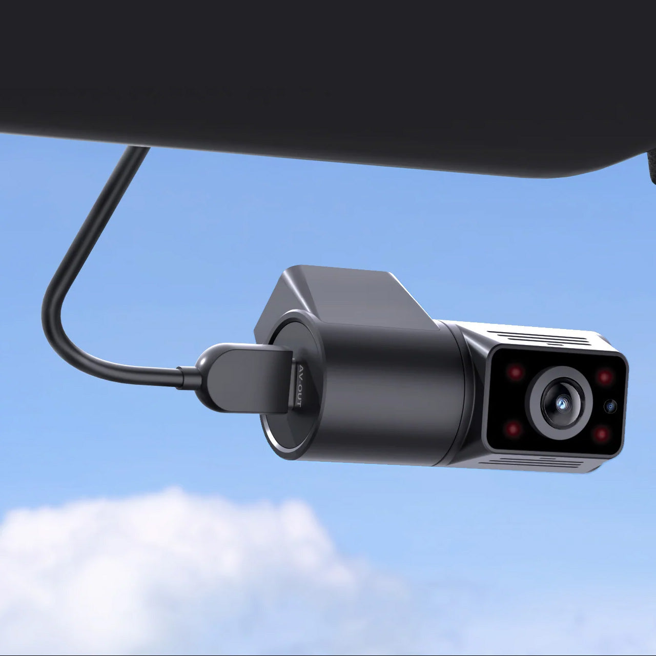 VIOFO A329S 3CH First 4K 30FPS Front+2K Wide 210° FOV Fisheye Cabin+2K Rear Dash Cam with STARVIS 2 Sensor 3-Channel HDR, Support SSD Storage